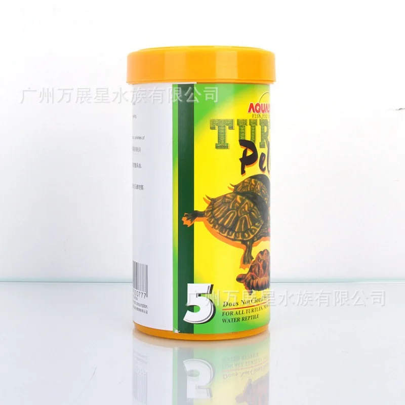 Malaysia Jianrong Shuiling pet turtles feed 190g pig nosed turtle Brazil turtle food turtle food general-purpose snapping turtle