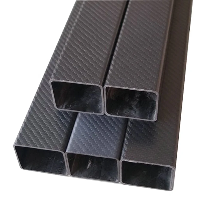 Carbon fibre tube 8*10*1000mm 1mm thickness 3K plain / plain carbon fiber tube pure carbon fiber fiberglass pipe