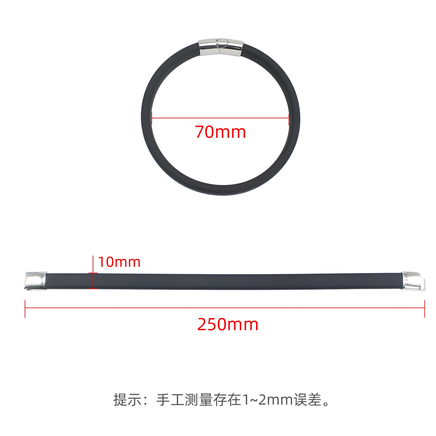 Eco Friendly silicone football star wristband customized cheap country silicone bracelet with metal clip and OEM logo