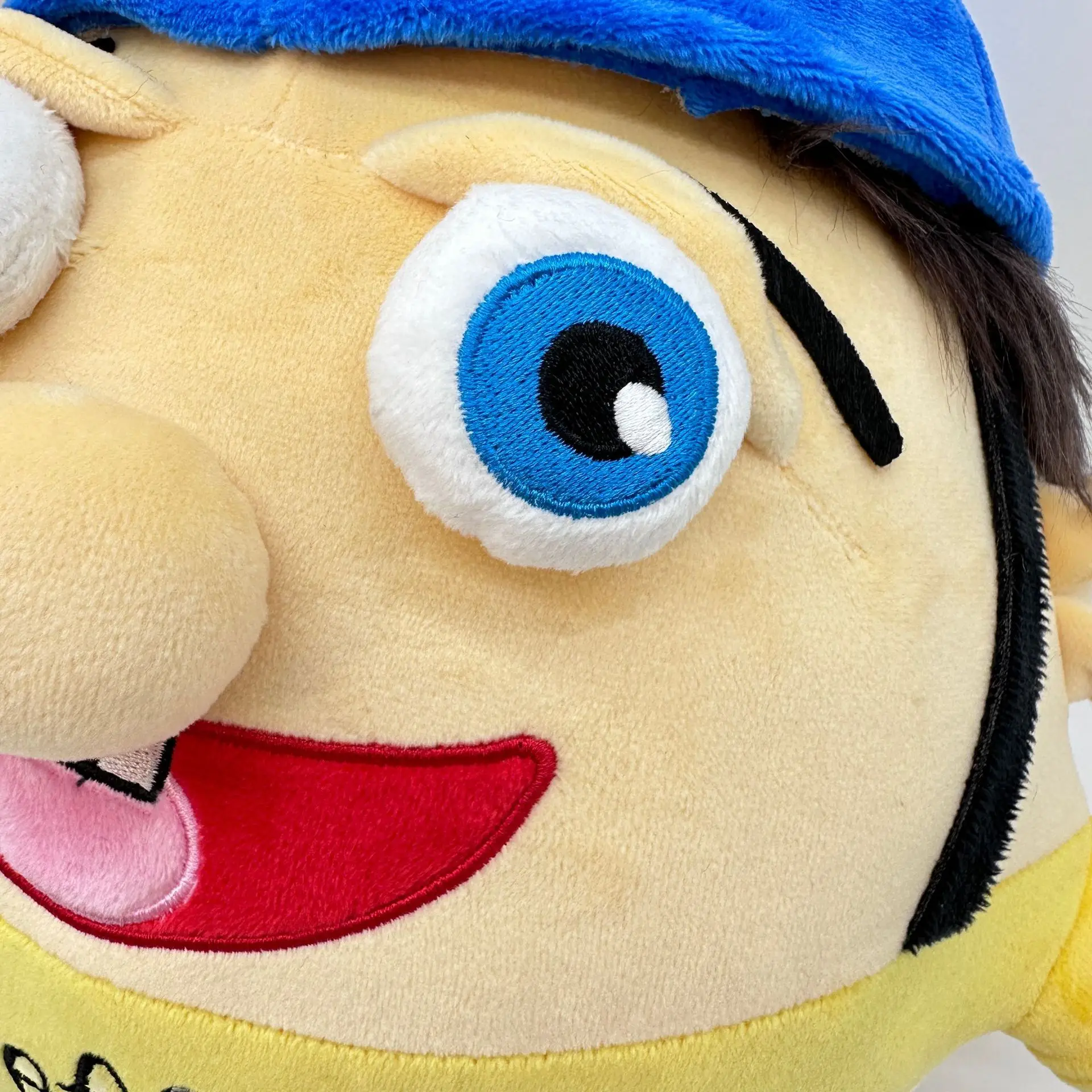 Thicc Jeffy Plush Toys Jeffy Boy Plush Doll Pillow Children Soft Doll Talk Show Party Props Interactive Stuffed Animal Kids Gift