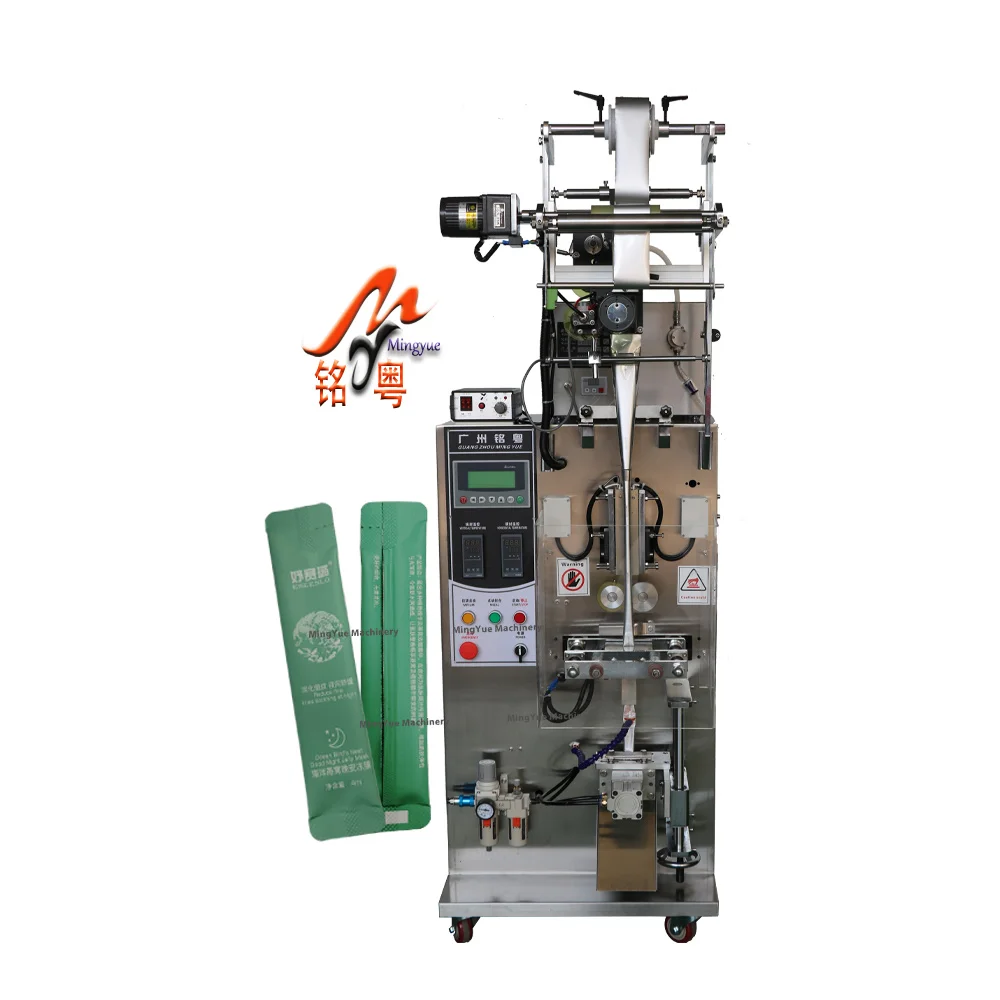 multifunction round edge bags food beverage packaging pack machine packaged honey juices pack sachet packing machine price