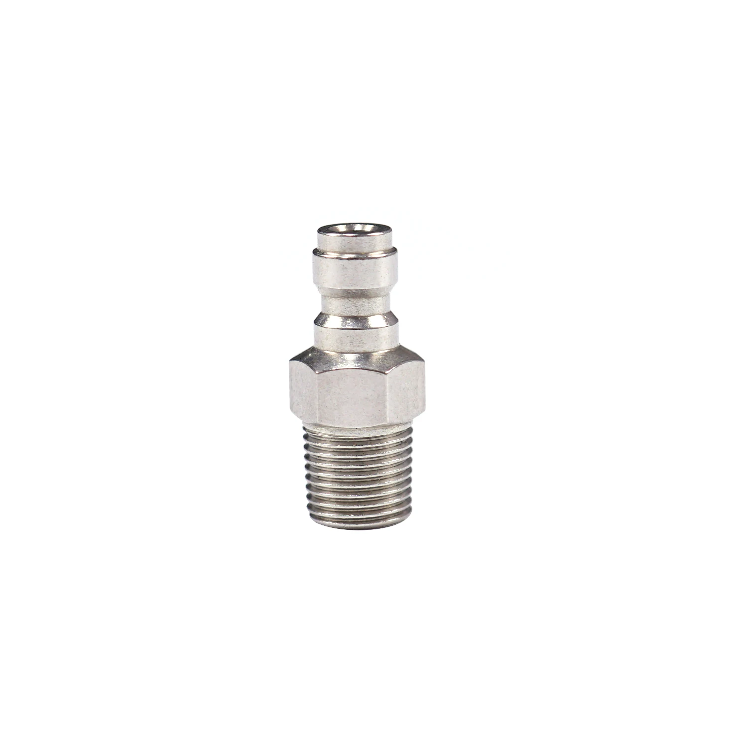 Premium Stainless Steel Quick Connect Plug & Male Nipple for High-Pressure Washers Pipe Plug Fitting