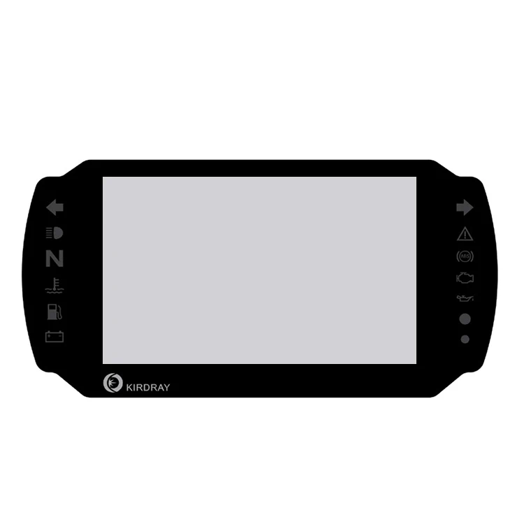 
Custom Oem Japan Asahi 7inch touch glass panel j7 max touch glass Anti-Glare 4 inch touch sensitive black tempered glass 