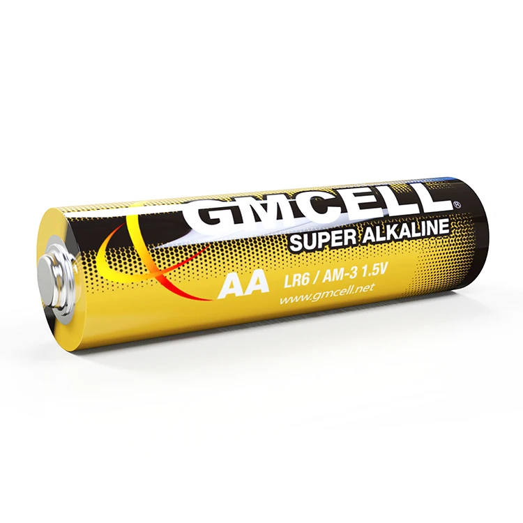 Wholesale Custom LR6 1.5V Cylindrical Aluminium Foil Battery AA Alkaline For Gamepad
