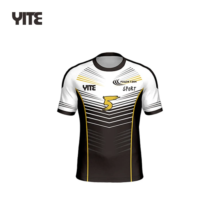 sublimation printed Free design  all over printed esports jersey  best quality sublimation printing custom jerseys esports