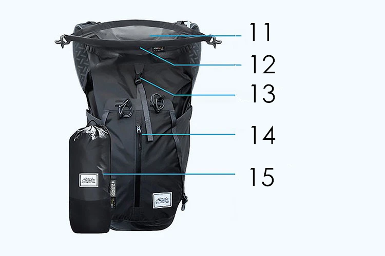 
Hot Sell Outdoor Sport Bicycle Riding Backpack Traveling Hydration Hiking Folding Backpack+2L Bladder Water Bag 