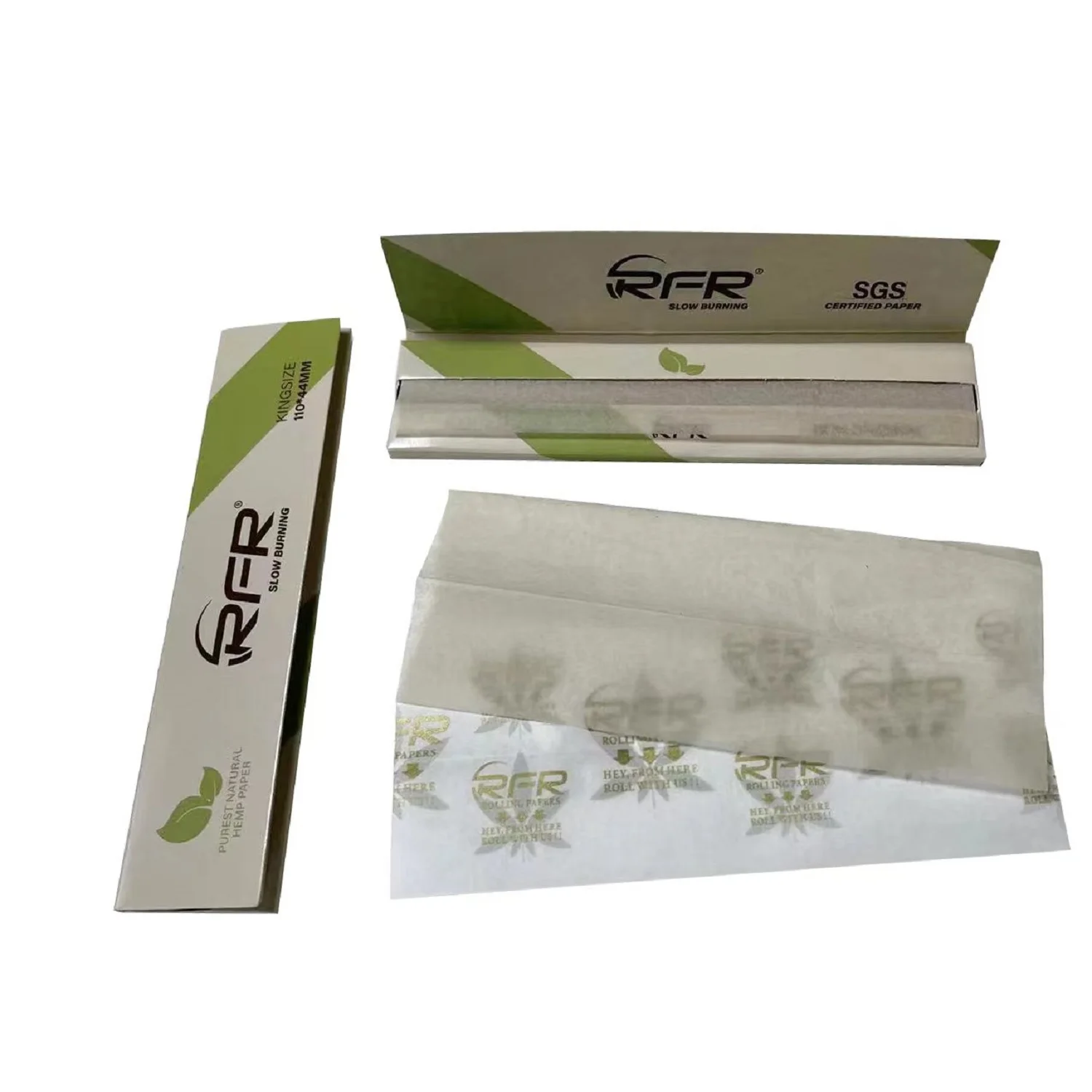 RFR Natural Paper Hemp Raw smoking Rolling Papers King Size 110mm Rolling Paper