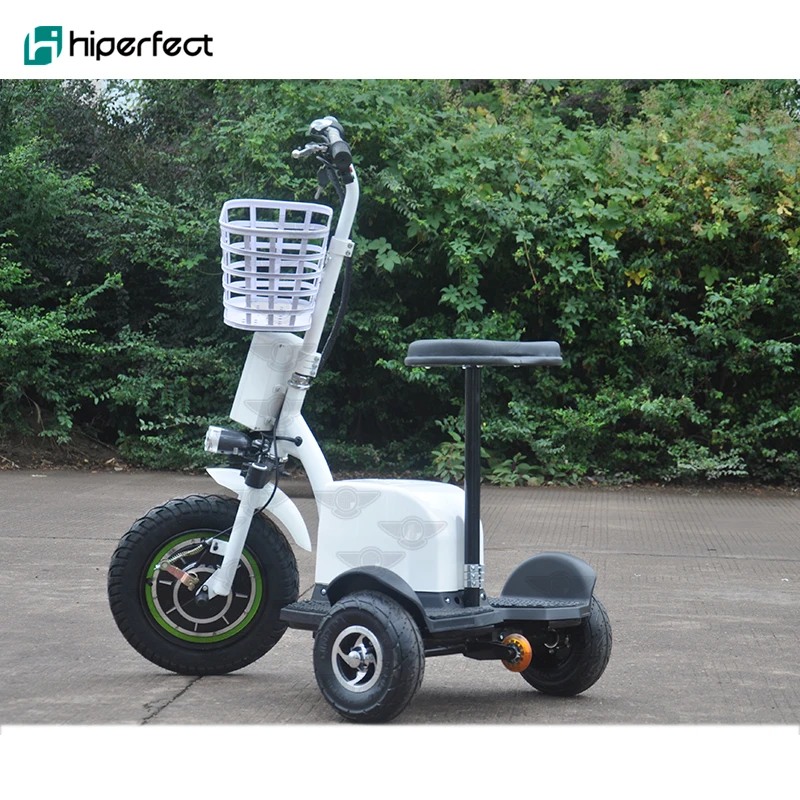 Cheap 500W 48V20AH 3 three wheel mobilty zappy electric scooter for old people