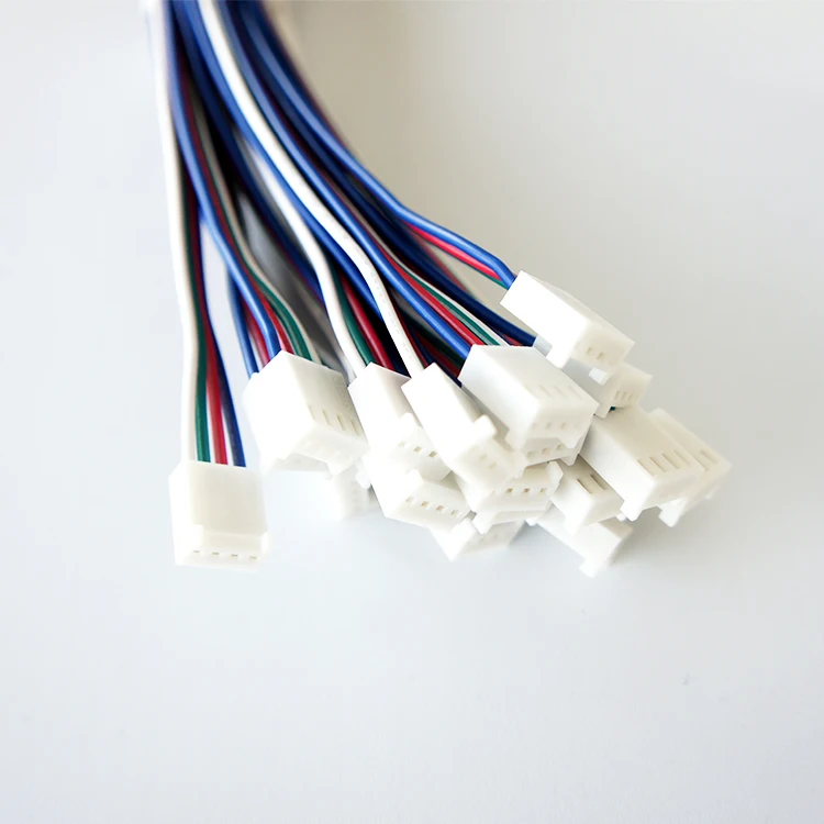 Custom Jst Sh Mx Gh Zh Ph Eh Xh Vh 1.0 1.25 1.5 2.0 2.54 3.96 Mm Pitch 2/3/4/5/6 Pin Connectors Wire Harness