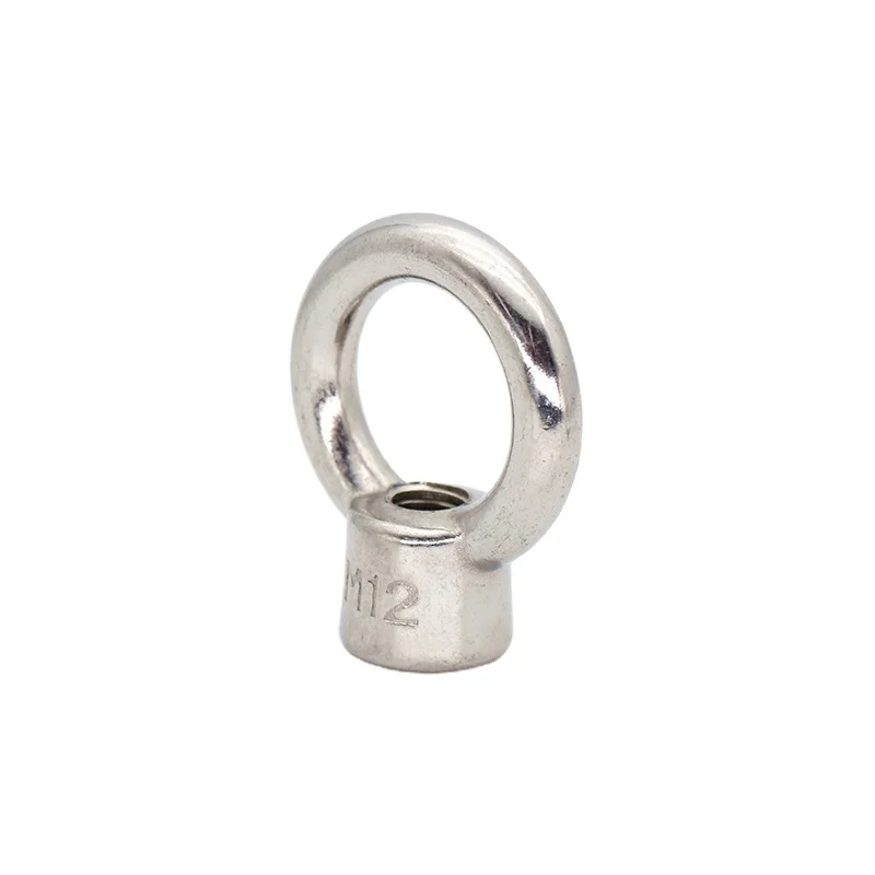 Stainless steel Marine grade safety AISI304 AISI316 SS304 SS316 polished M10 M12 M16 M24 JIS type JIS1169 lifting eye nut
