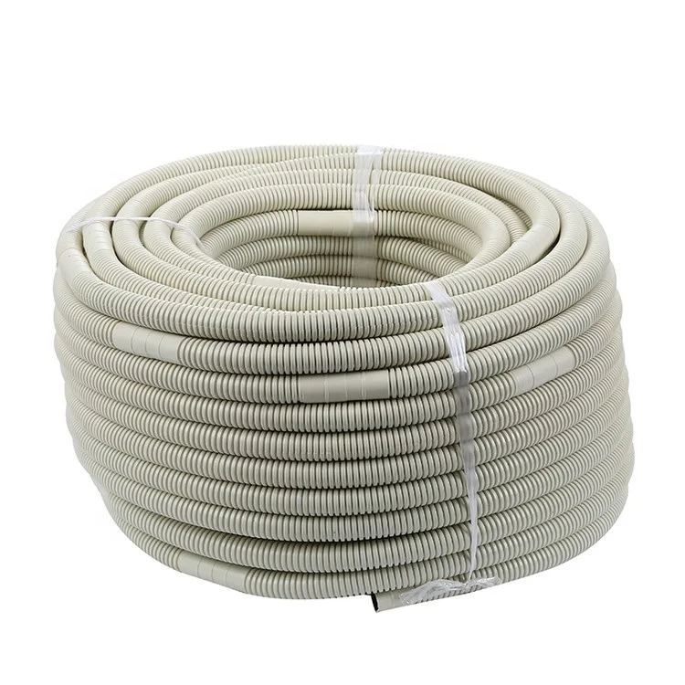 Different Sizes Air Conditioning Drain Hose Drain Pipe Split Air Conditioning Corrugated Flexible Drain Pipe