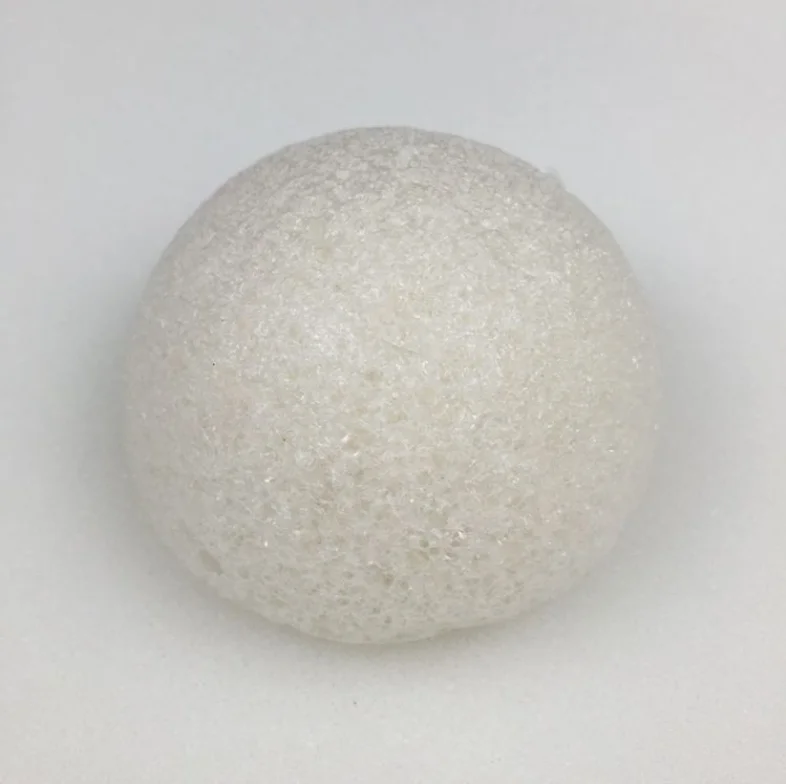 Wholesale Private Label Soft Face Cleaning Organic Charcoal Konjak Konjac Sponge Puff