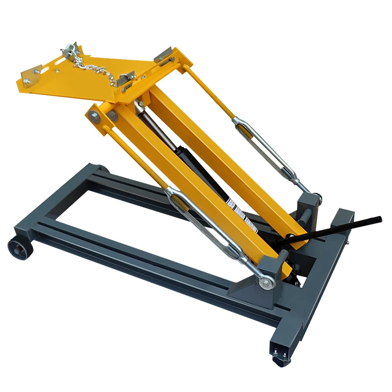 Adjustable Height Repair Tools Gearbox Transmission Jack 2 Ton Low Position Hydraulic Transmission Jack With Wheels