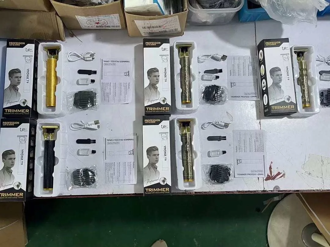 Plastic Electric Hair Clipper Professional USB Cordless Hair Clipper Trimmer Beard Trimmer Haircut Grooming Kit Hair Cuttin