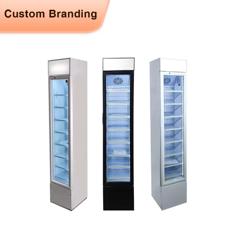 Meisda SC105B cold beer beverage display upright fridge 105L commercial vercial refrigeration equipment
