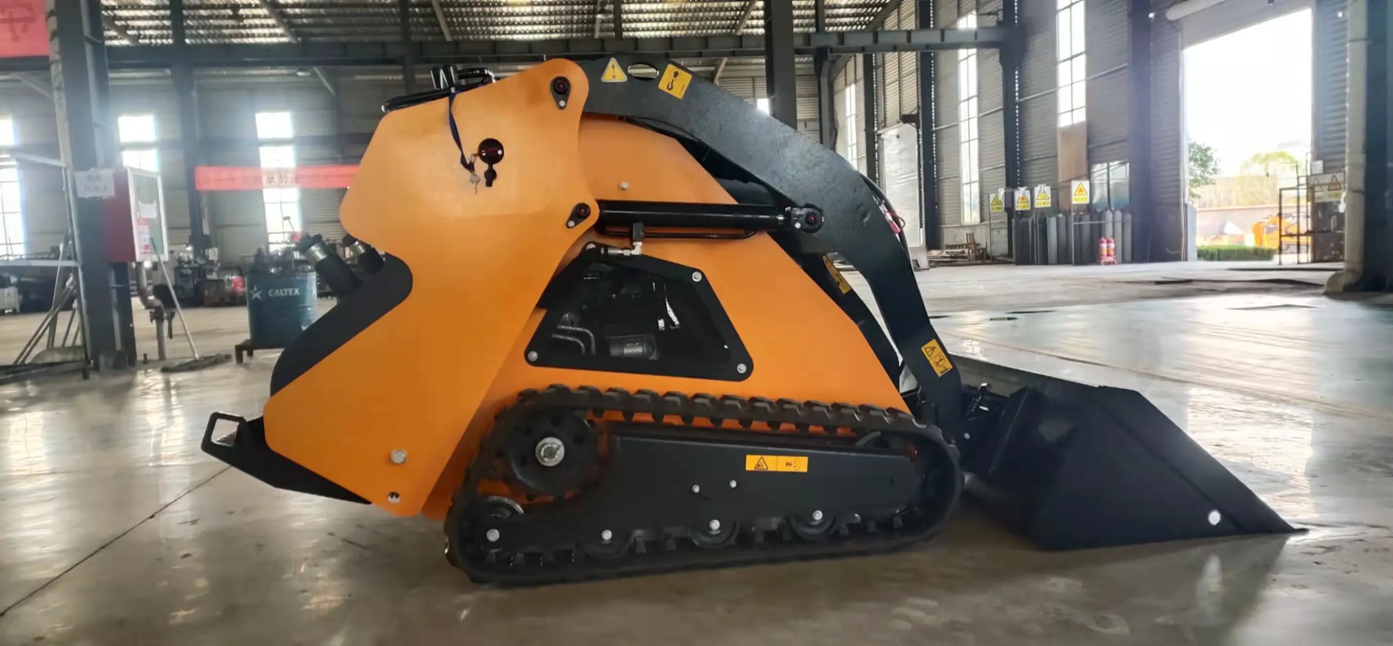 used mini skid steer loader ruber track combine harvester 500x90x54