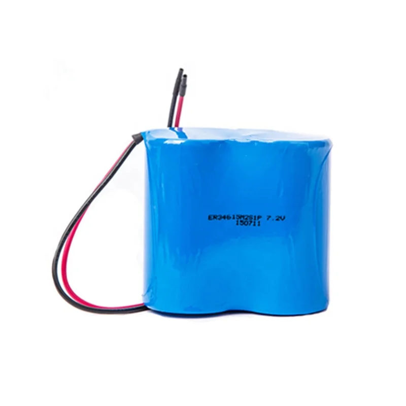 2ER34615 ER34615-2S Li-SOCl2 NB-IOT газовый счетчик большой емкости 7 2 В 19Ah литиевые батареи D размер