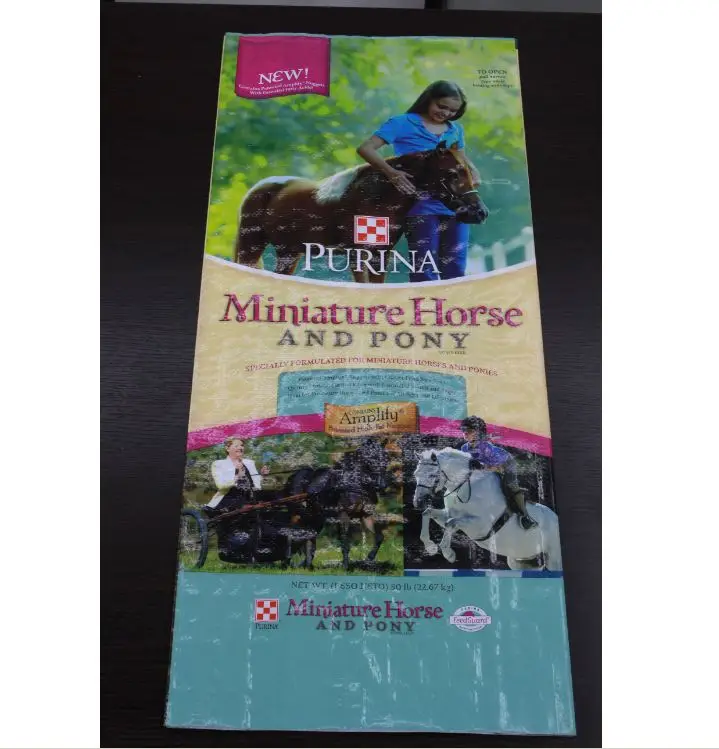 
ODM OEM Vietnam BOPP laminated woven PP feed bags custom printed PP woven sack for rice, grain, agriculture, fertilizer 