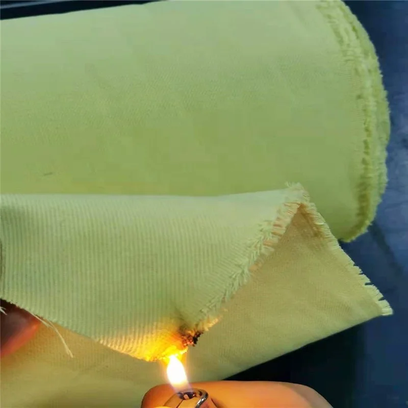 Customized Wear Resistant Cutting Resistant Bulletproof Fabric 1414 Short Stable Woven Aramid Fabric