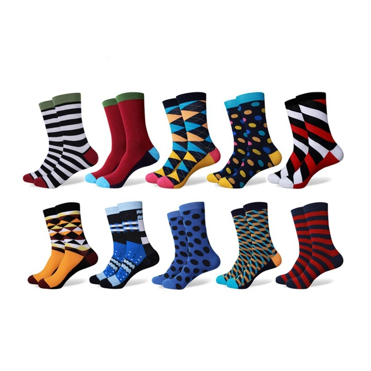 EVAN-A 313 where to buy crazied looking cool design funny dress socks crazied socks for canada store