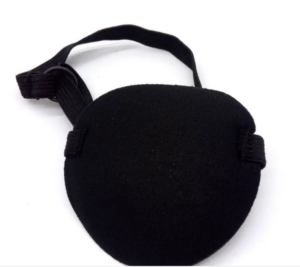 memory foam single eye pirate 3d mask Single Eyeshade Amblyopia One Eyed Patch for Children