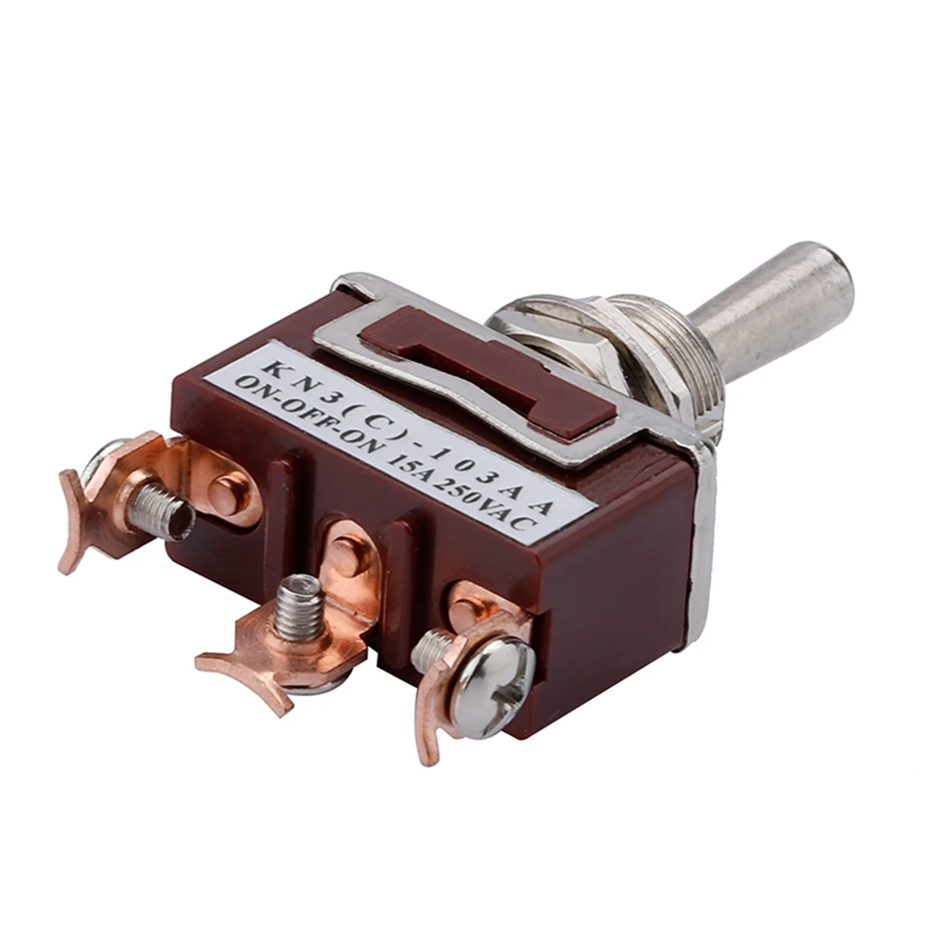 ABILKEEN KN Types of Toggle Switches 3 Position Toggle Switch Momentary