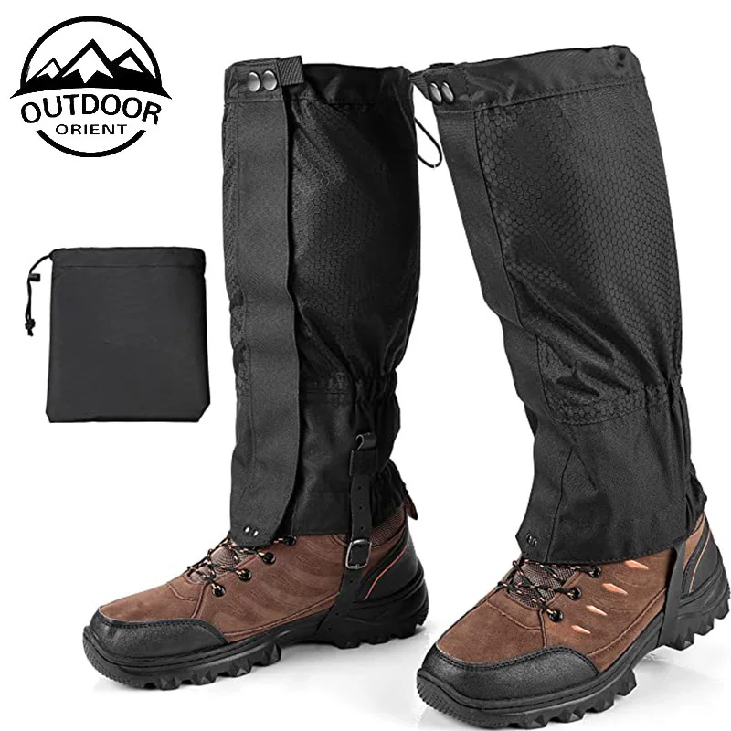 Waterproof leg gaiters snow gaiter shoes gaiters for outdoor hiking walking climbing hunting