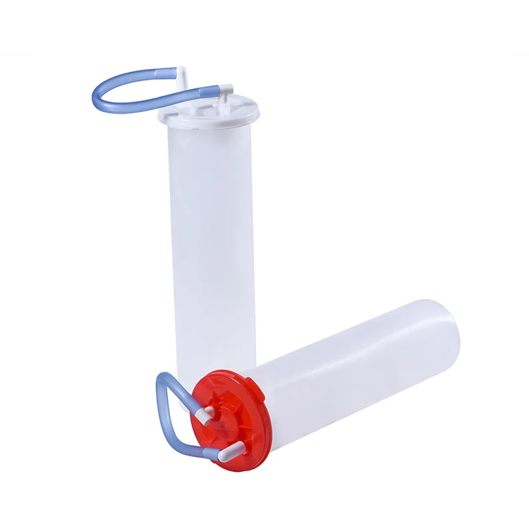 Disposable Medical Negative Pressure Suction Canister Liner With without gel with without filter