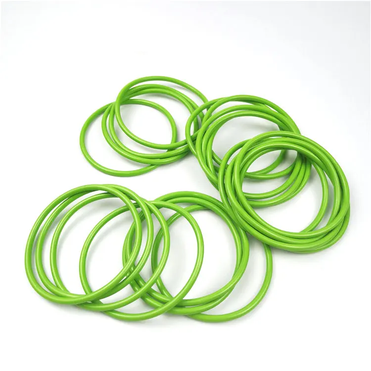 Green Custom Size High Quality Buna Rubber O Rings/Flat Gasket Rings