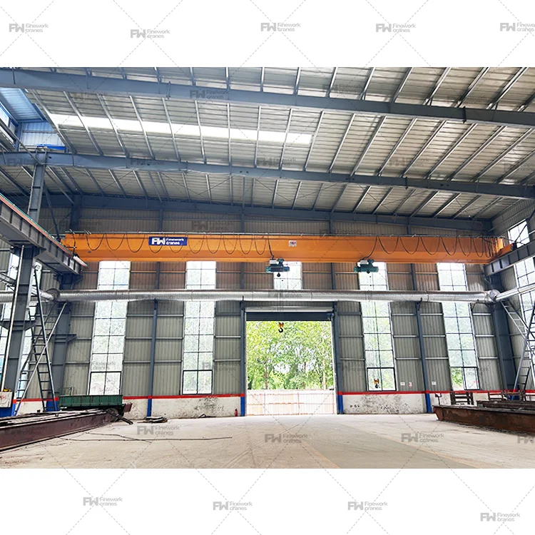 Workshop LDA Type 1-25t Single Girder Overhead Crane 10 ton For Sale