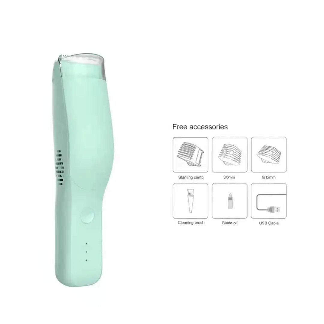 Waterproof And Rechargeable Baby Hair Clippers with Vacuum for Kids and Newborn baby
