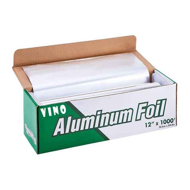 30/45cm Width 15mic 18mic 20mic Food Bbq Aluminum Foil Roll with Factory Price Wholesale