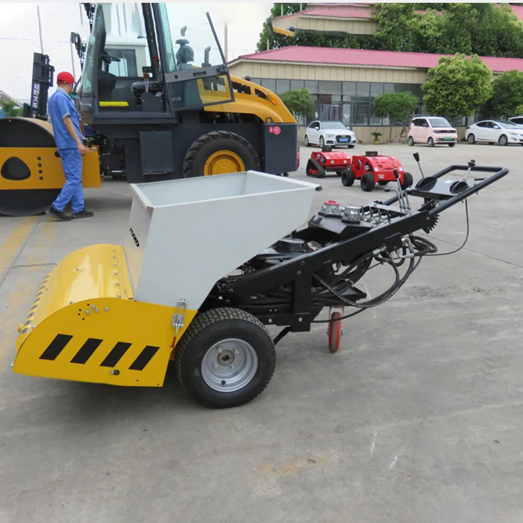 Hot Sale Small Bitumen Paver Mini Asphalt Paver Machine and Compactor Also Supply