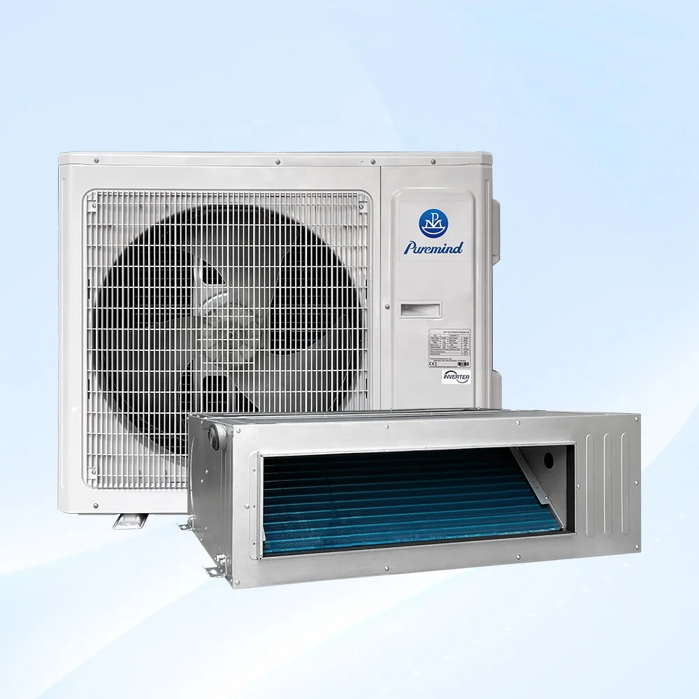Кондиционеры скрытого типа R410a R32 12000Btu 18000Btu инверторный тепловой насос потолочный кондиционер Wifi