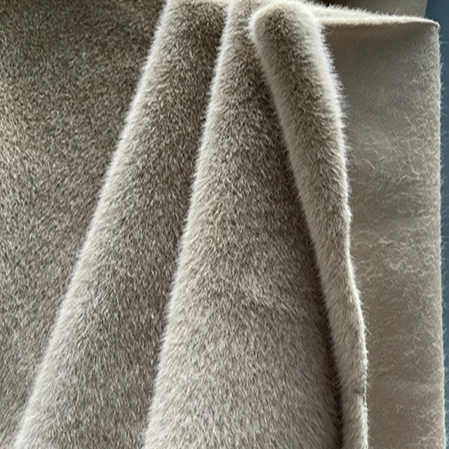 Fashion 100% Polyester Chinese faux fur fabrics