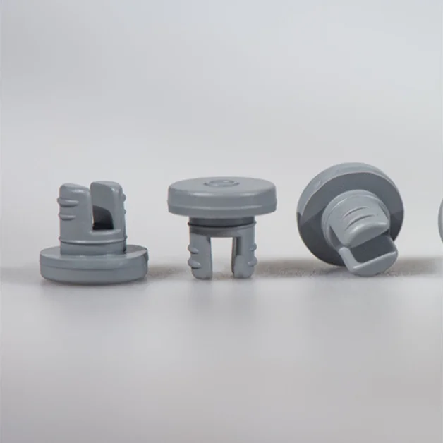 Diameter 13-D2 20-D2 Colorful Two Legs Freeze Dried Use Butyl Rubber Stopper Lyophilization Vial Rubber Plug  Seals Crimp Bottle