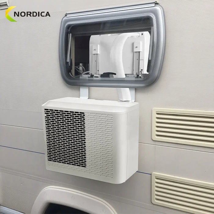 2024 mobile portable split air conditioner caravan  camping caravan  air Conditioner 5000btu with Wif function