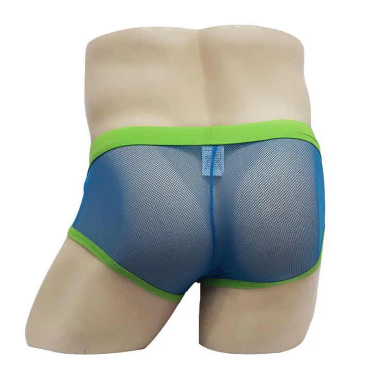 Wholesale High Quality Erotic Man Panty Tanga Custom Thong Sexy Panties Hollow Out Underwear For Men
