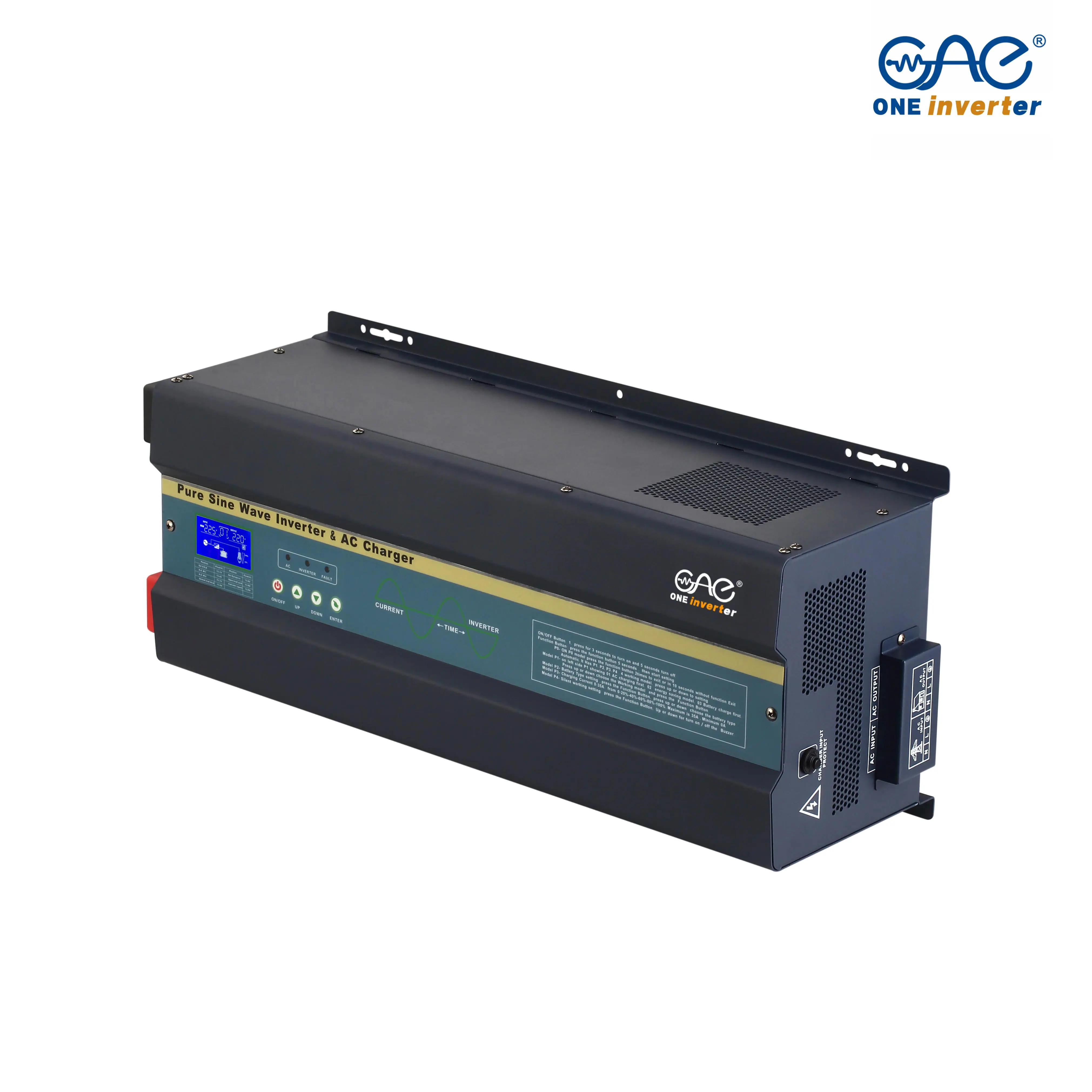 3000w 12v/24v/48v solar inverter inbuilt MPPT controller suitable for various loads