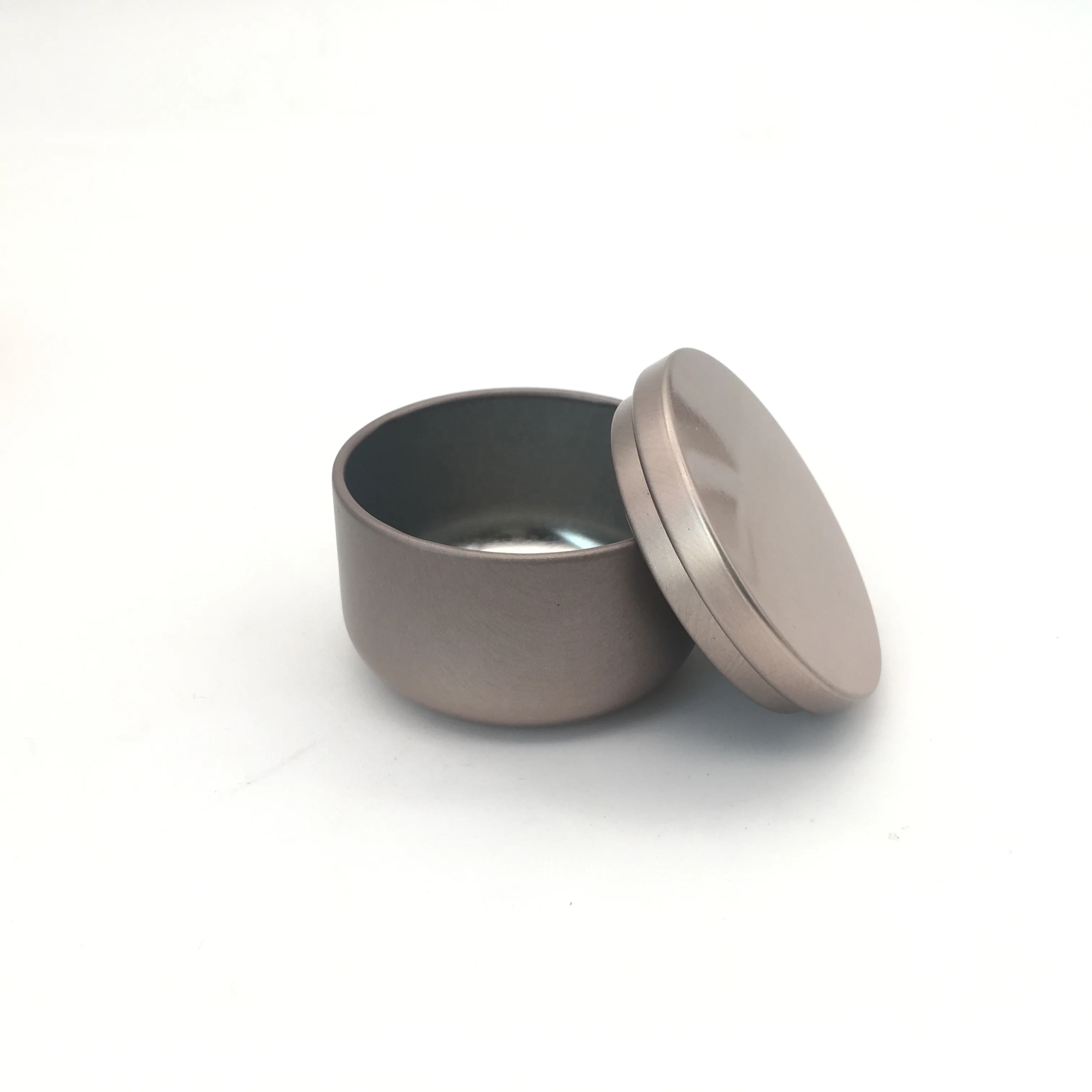 2oz 4oz 8oz 12oz 14oz 16oz round luxury seamless candle tin candle jar metal luxury candle tin jar