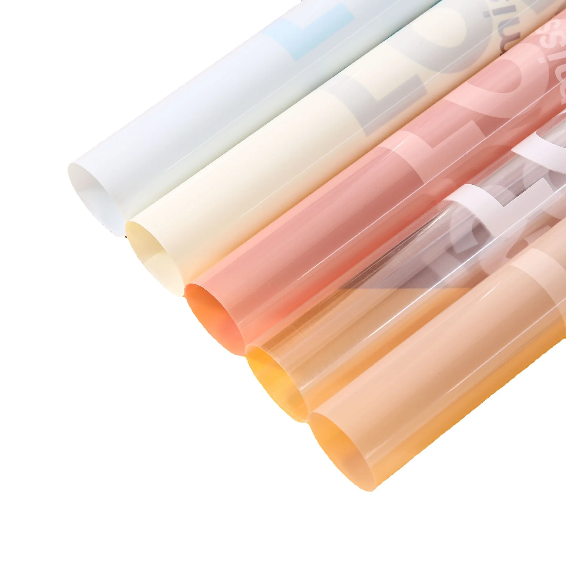 Yohpack Stock Wholesale Packaging Flower Paper Crystal Transparent Jelly Film Thickened Waterproof Cellophane