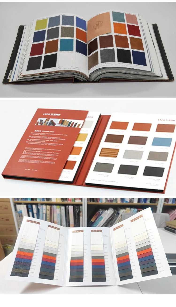 Commercial Sample Catalog Folder Paper Ceramic Custom Sample Brochure Binder EVA Cardboard Book Sample Kit