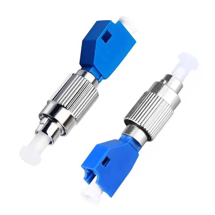 Hot sell LC-FC Flange Coupler Fiber Adapter LC/UPC Female to FC/UPC Male Fiber Optic Hybrid Adapter