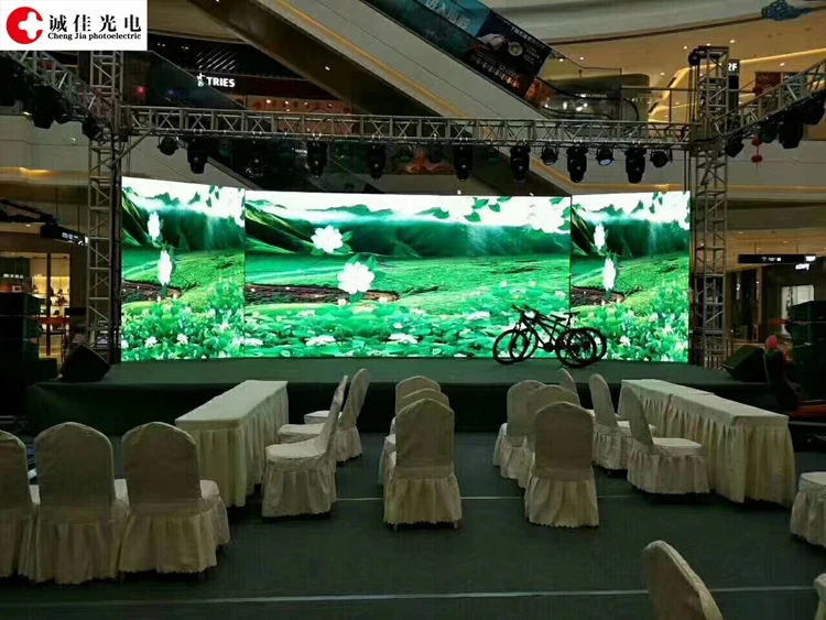 Indoor P3 Led Display Billboard  Panel Advertise Led Wall Rental Screen