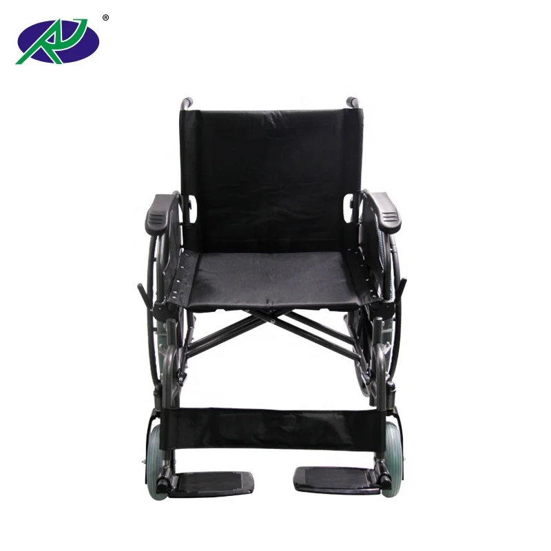 heavy weight width wheelchair Heavy Duty Steel Manual Wheelchair For Elderly