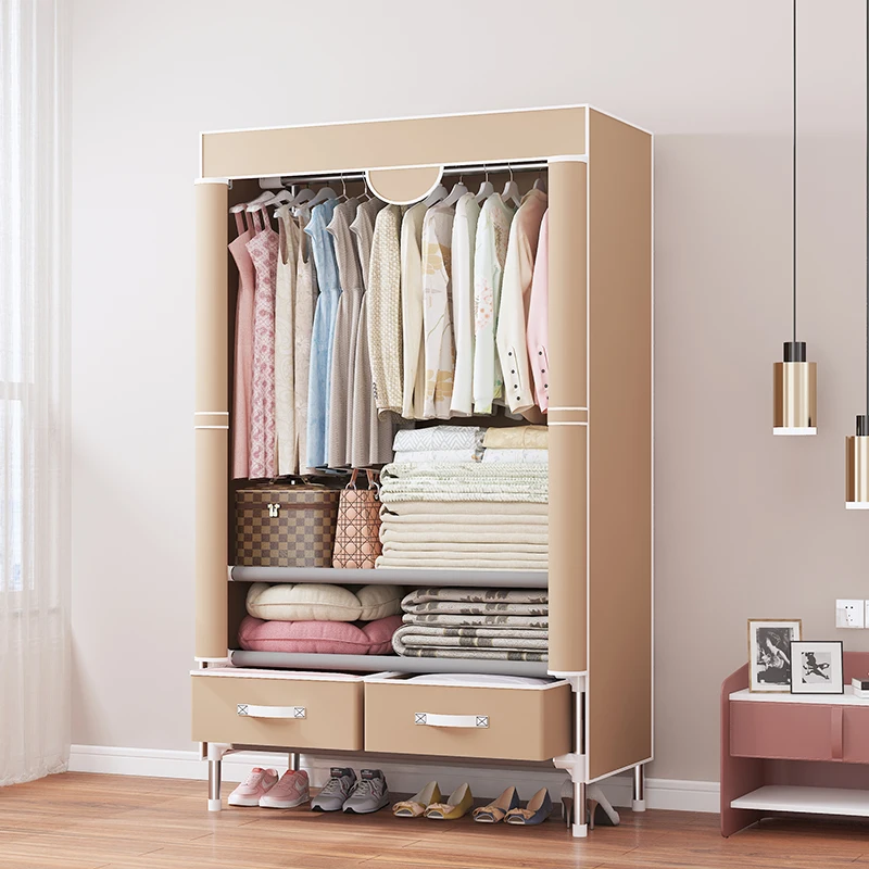 Factory Hot Selling non-woven fabric wardrobe foldable baby fabric wardrobe for bedroom