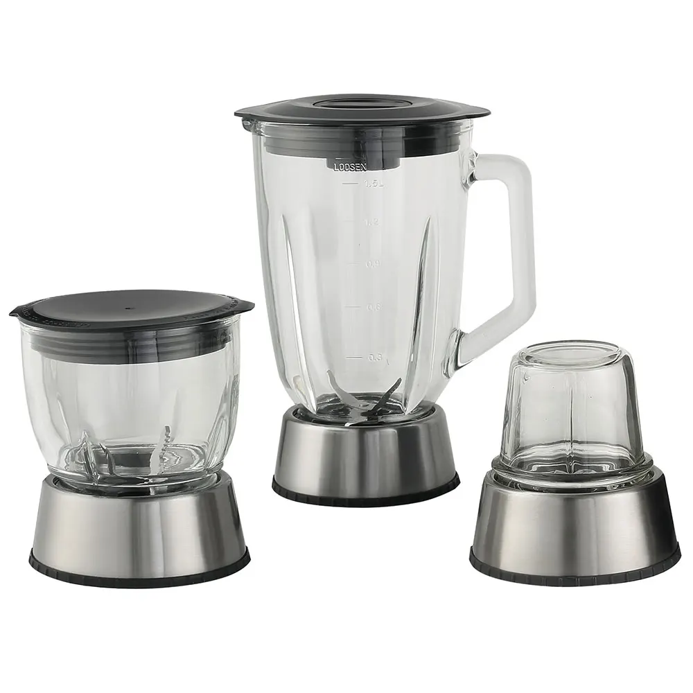 4 In1 Stainless Steel Juicers And Blender Household Fully Autaomatic 1.25l Juice Cup & 2l Large Pomance Container