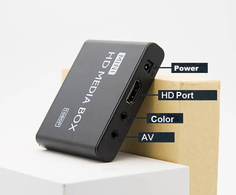 Мини Hd рекламный медиаплеер 4k Высокое качество Full Mkv Usb Sd видео