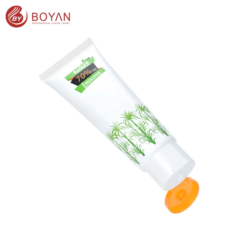 
Environmentally Friendly Sugar Cane Bioplastic Packaging Tube For Skincare Packing Tube 