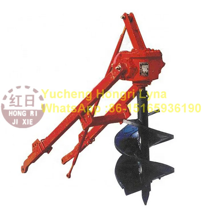 Tractor rear linked 400mm mini post hole digger for sale